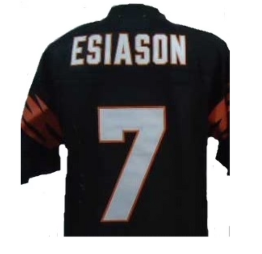 Boomer Esiason Jersey Cincinnatti Bengals Custom Throwback Football Black