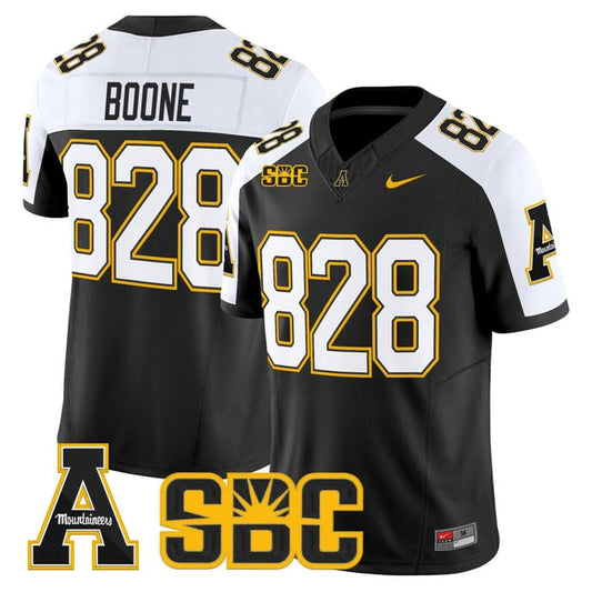 Boone Jersey #828 App State Mountaineers 2025 Vapor Limited Stitched