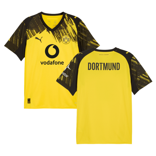 Borussia Dortmund 2025-26 Home Men Jersey – Yellow