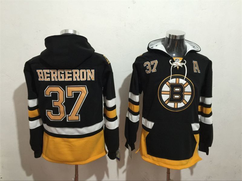 Boston Bruins #37 Patrice Bergeron Pullover Hoodie