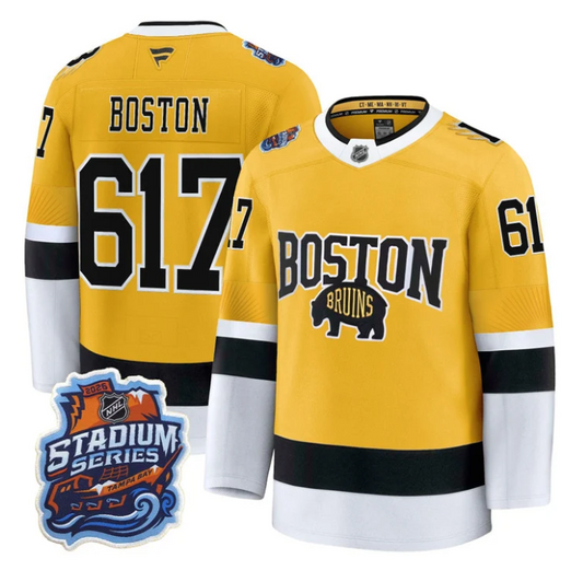 Boston Jersey #617 Boston Bruins 2026 Stadium Series Premium Stitched
