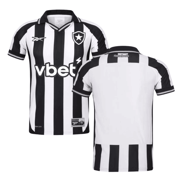 Botafogo 2025-26 Home Jersey – Black White