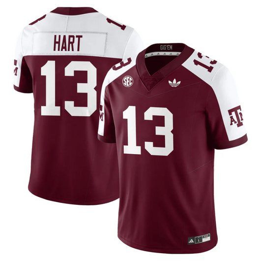 Brady Hart Jersey #13 Texas A&M Aggies 1975 Throwback Stitched