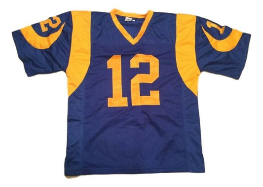 Brandin Cooks Jersey #12 Custom Unsigned Football Jerseys Stitched Blue