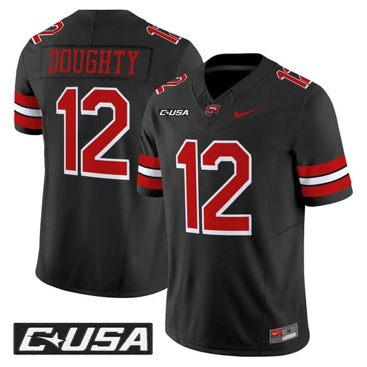 Brandon Doughty Jersey #12 Western Kentucky Hilltoppers 2025 Stitched