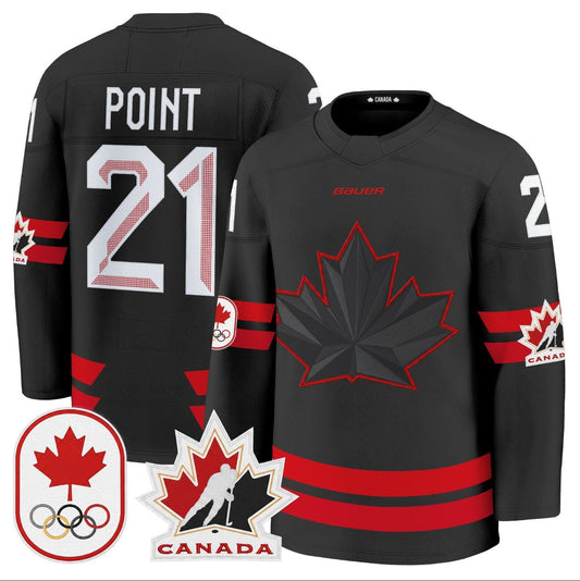 Brayden Point Jersey #21 Canada Olympic Premium Hockey Stitched