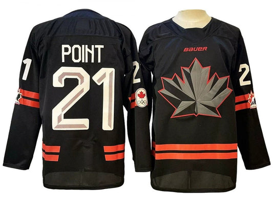 Brayden Point Jersey #21 Winter Olympics Team Canada 2026 Hockey Stitched