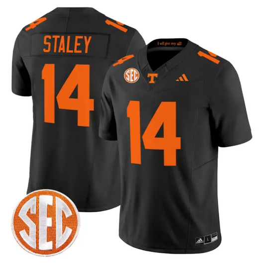 Braylon Staley Jersey #14 Tennessee Vols 2026 Vapor Limited Stitched