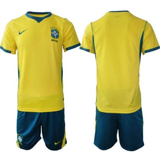 Brazil Blank Jersey National Team x World Cup 2026 Home On Field Soccer