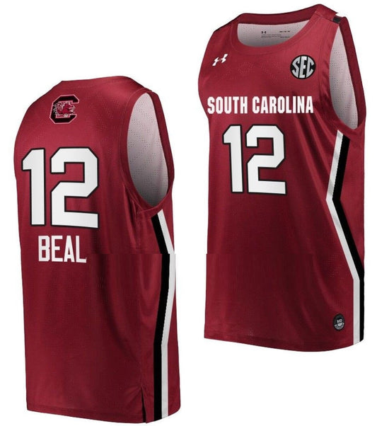 Brea Beal Jersey South Carolina Gamecocks College Basketball Wine #12