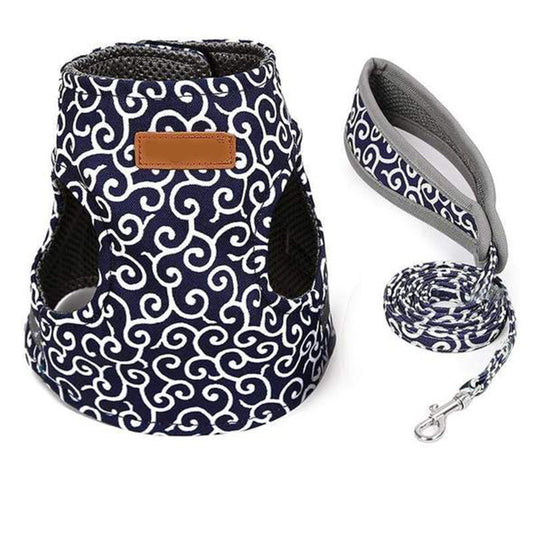 Breathable Cat Vest Sling And Belt Set Japanese Style