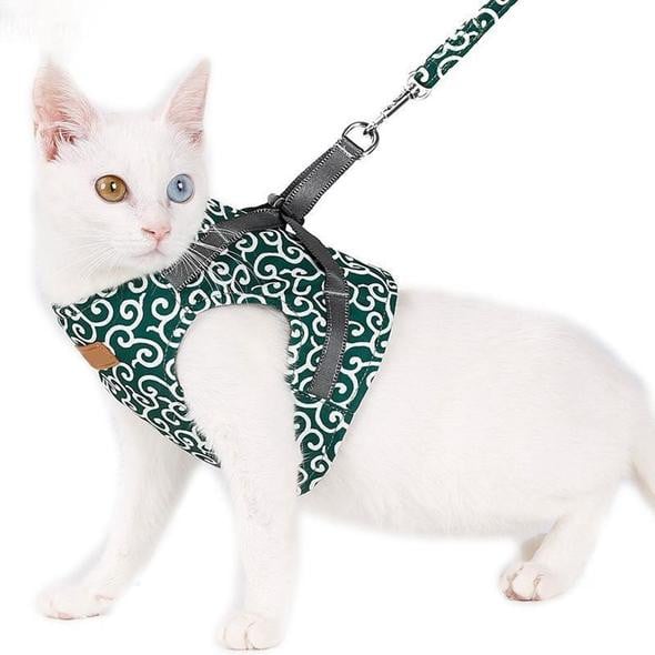 Breathable Cat Vest Sling And Belt Set Japanese Style