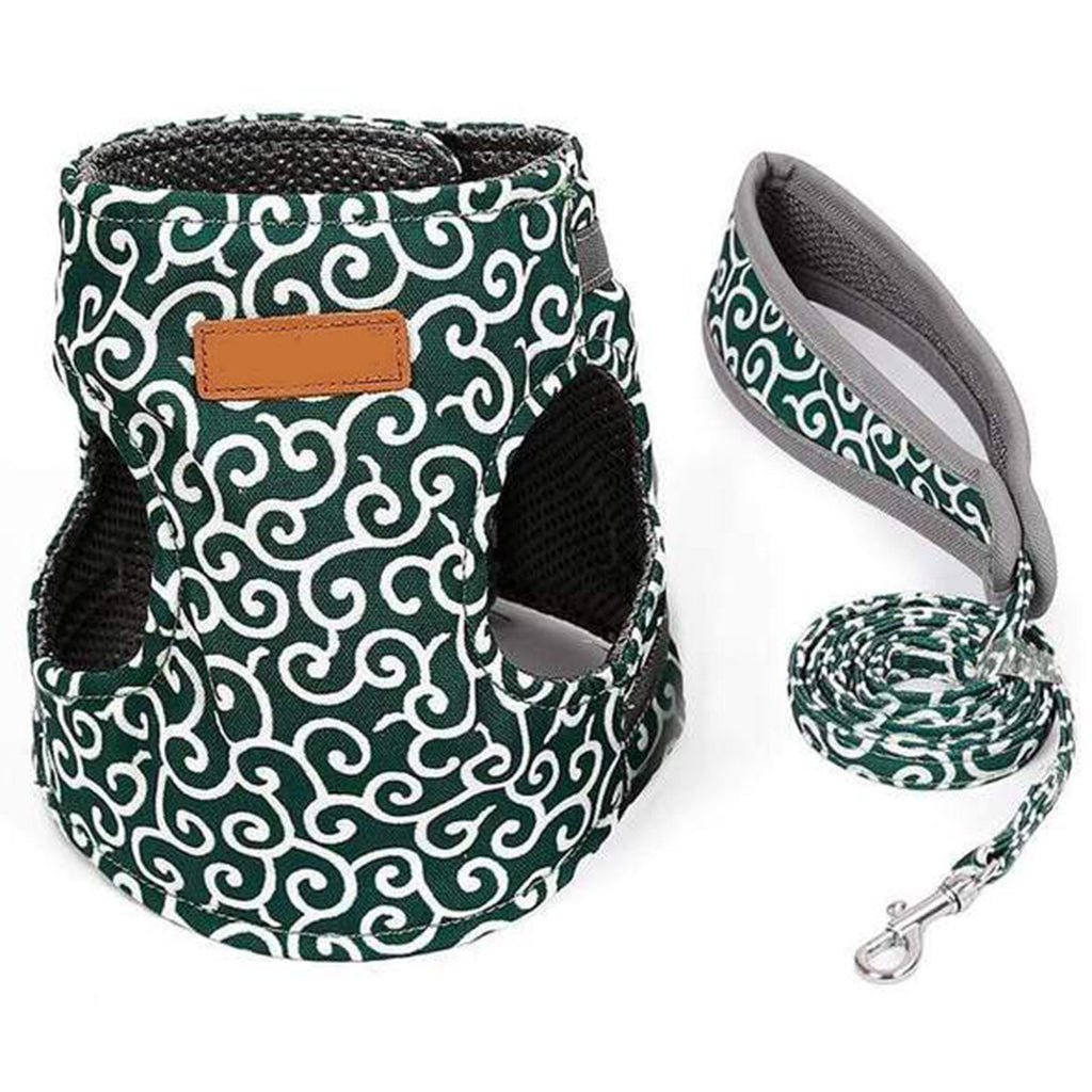Breathable Cat Vest Sling And Belt Set Japanese Style