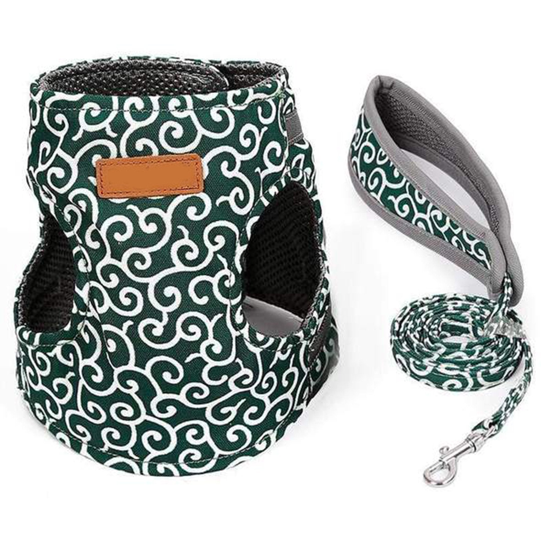 Breathable Cat Vest Sling And Belt Set Japanese Style