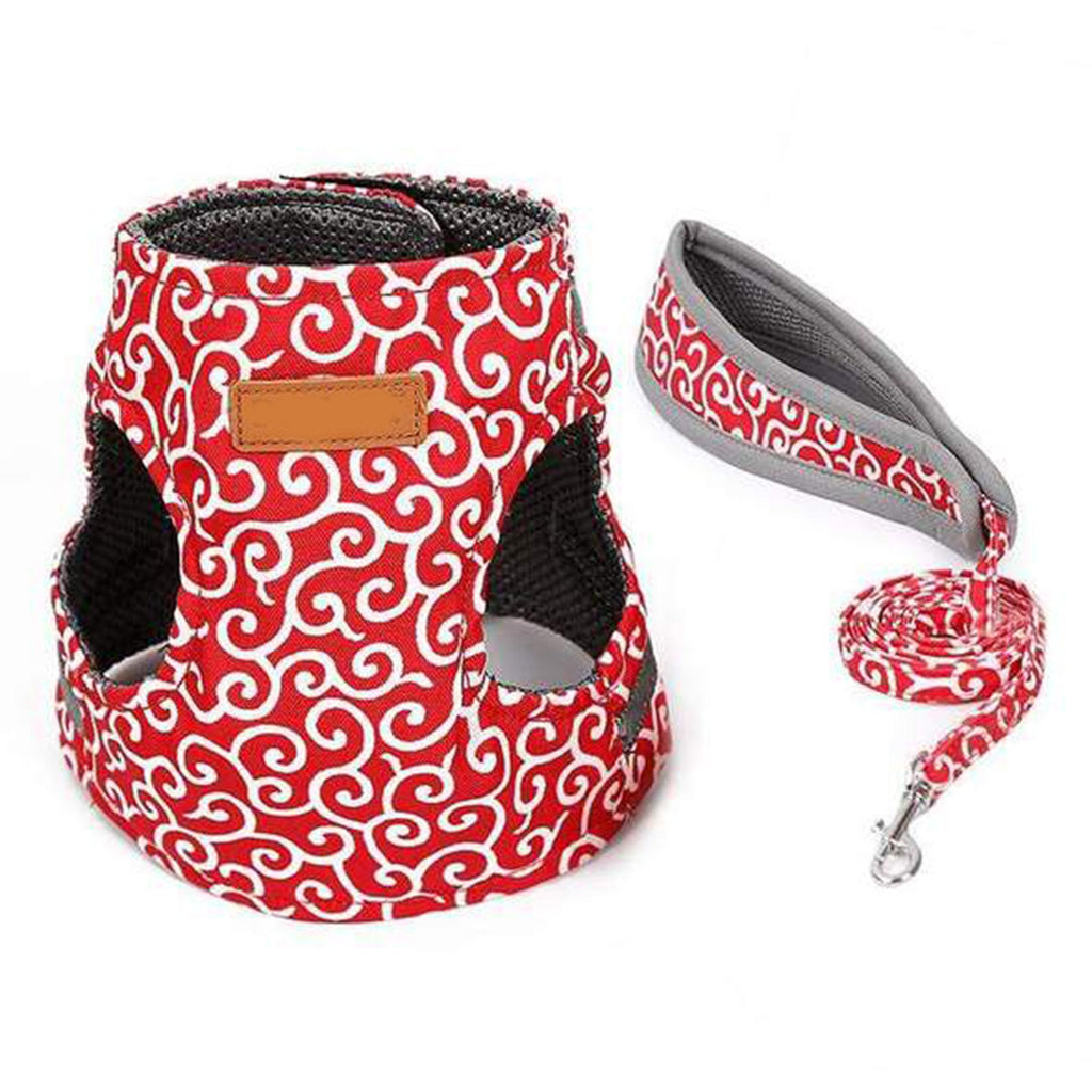 Breathable Cat Vest Sling And Belt Set Japanese Style