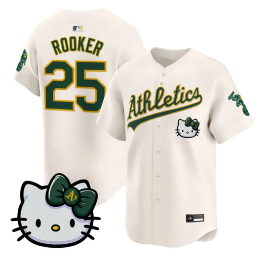 Brent Rooker Jersey #25 Athletics Hello Kitty Vapor Premier Stitched