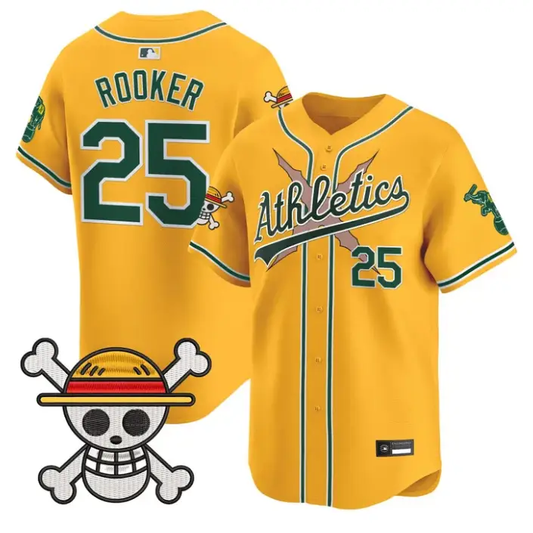 Brent Rooker Jersey #25 Athletics One Piece Vapor Premier Stitched