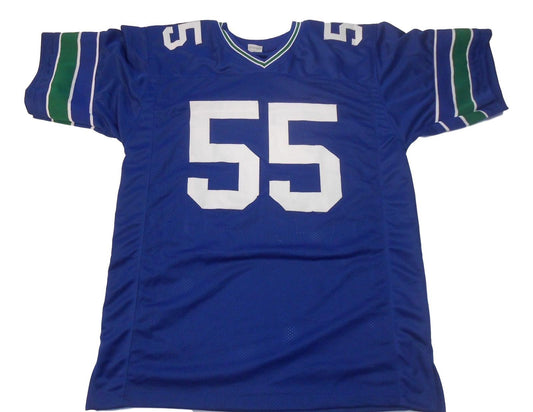 Brian Bosworth Jersey #55 Custom Unsigned Football Jerseys Stitched Blue