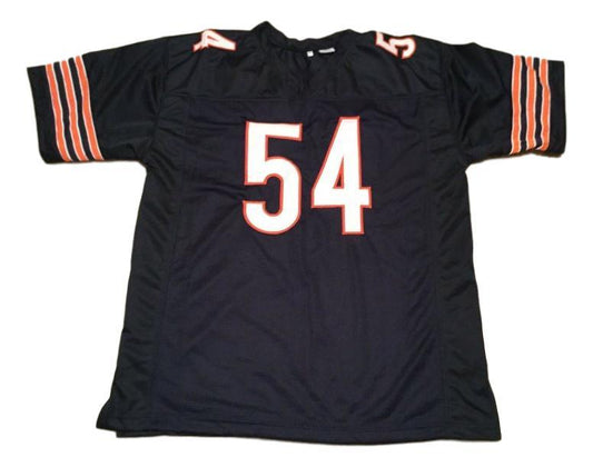 Brian Urlacher Jersey #54 Custom Unsigned Football Jerseys Stitched Blue