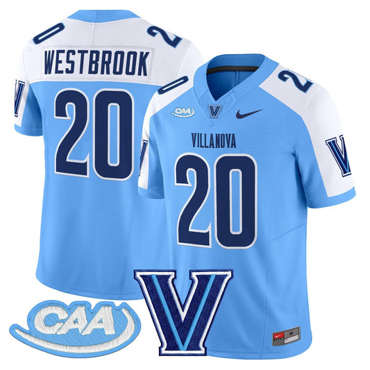 Brian Westbrook Jersey #20 Villanova Wildcats 2025 Vapor Limited Stitched