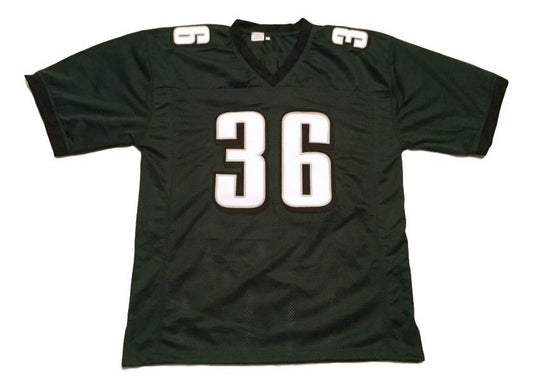 Brian Westbrook Jersey #36 Custom Unsigned Football Jerseys Stitched Green