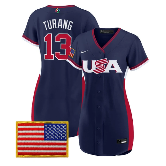 Brice Turang Jersey #13 Team USA 2026 World Baseball Dress Stitched