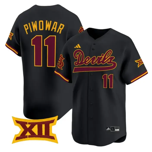 Brooke Piwowar Jersey #11 Sun Devils 2026 Softball Vapor Premier Stitched