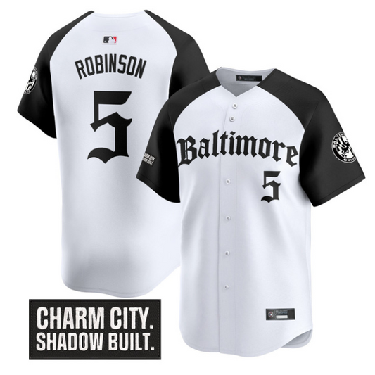 Brooks Robinson Jersey #5 Baltimore Orioles Gothic Harbor Edition Alternate