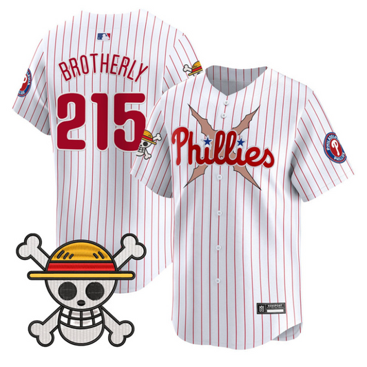 Brotherly Jersey #215 Philadelphia Phillies One Piece 2025 Stitched Stripes