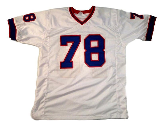 Bruce Smith Jersey #78 Custom Unsigned Football Jerseys Stitched White