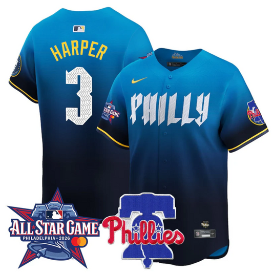 Bryce Harper Jersey #3 Philadelphia Phillies 2026 MLB All-Star City Connect