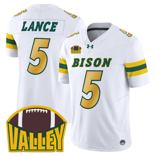 Bryce Lance Jersey #5 North Dakota State Bison 2025 Limited Stitched