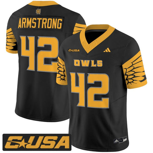 Bryson Armstrong Jersey #42 Kennesaw State Owls 2025 Vapor Stitched