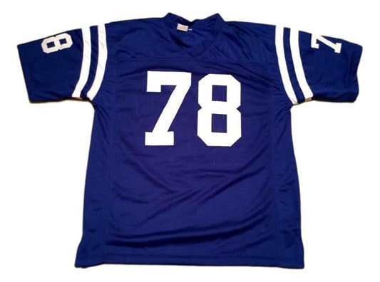 Bubba Smith Jersey #78 Custom Unsigned Football Jerseys Stitched Blue