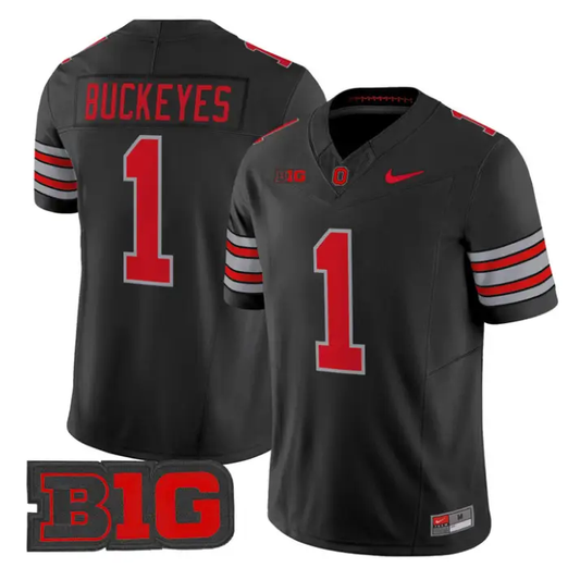 Buckeyes Jersey #1 Ohio State 2026 Tunnel Vision Limited Stitched