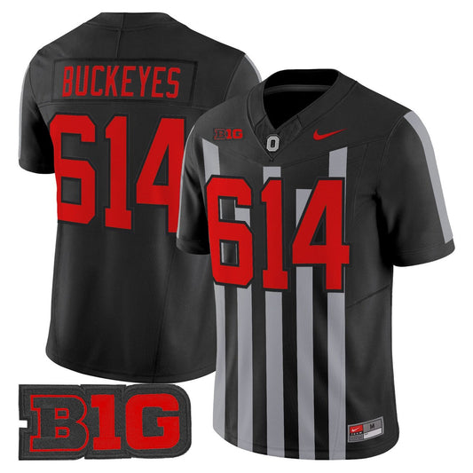 Buckeyes Jersey #614 Ohio State Buckeyes Throwback Limited Stitched