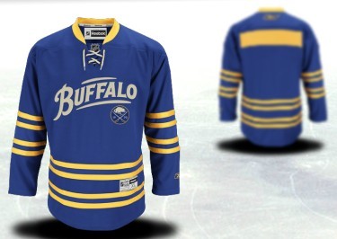 Buffalo Sabres Customized Blue Third Jersey