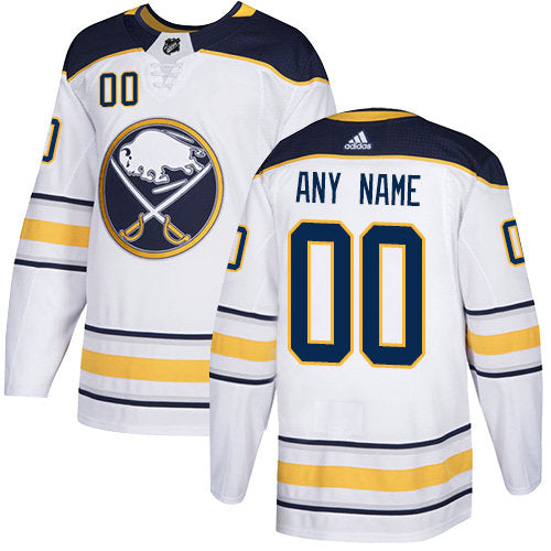 Buffalo Sabres NHL White Customized Jersey