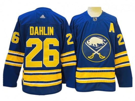 Buffalo Sabres #26 Rasmus Dahlin Royal 2020&21 Home Jersey