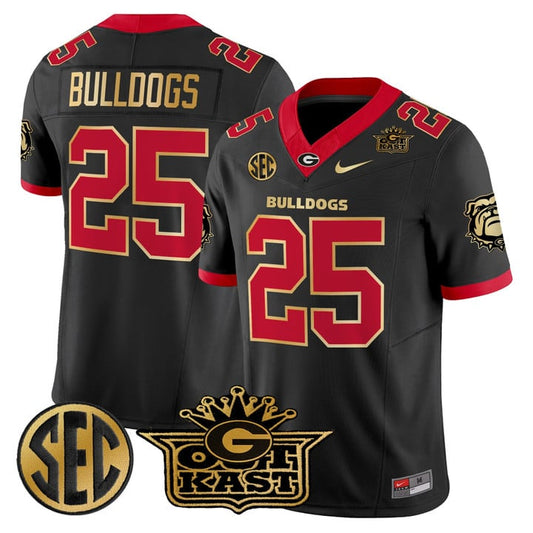 Bulldogs Jersey #25 Outkast x Georgia Bulldogs Vapor Limited Stitched