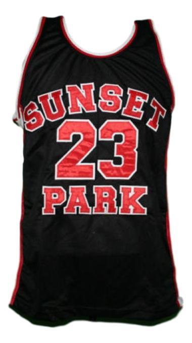 Busy Bee Jersey #23 Sunset Park Movie Basketball New Sewn Black