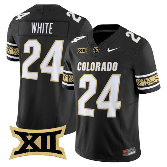 Byron White Jersey #24 Colorado Buffaloes 2025 Vapor Limited V2 Stitched
