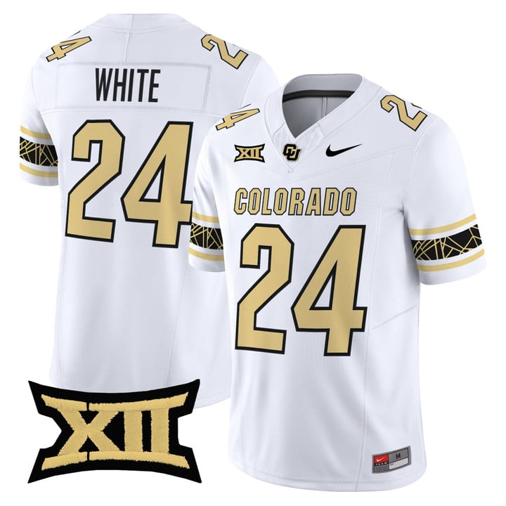 Byron White Jersey #24 Colorado Buffaloes 2025 Vapor Limited V2 Stitched