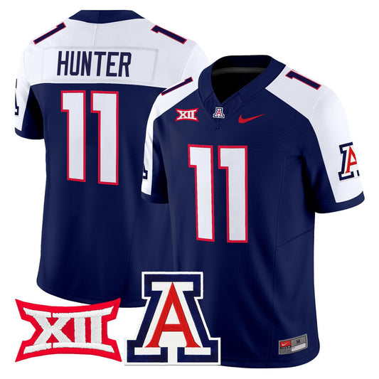 Chris Hunter Jersey #11 Arizona Wildcats 2025 Limited Stitched Navy Alternate
