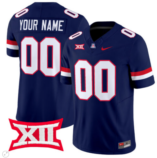 Custom Arizona Wildcats Jersey Name and Number Vapor Limited Football Navy