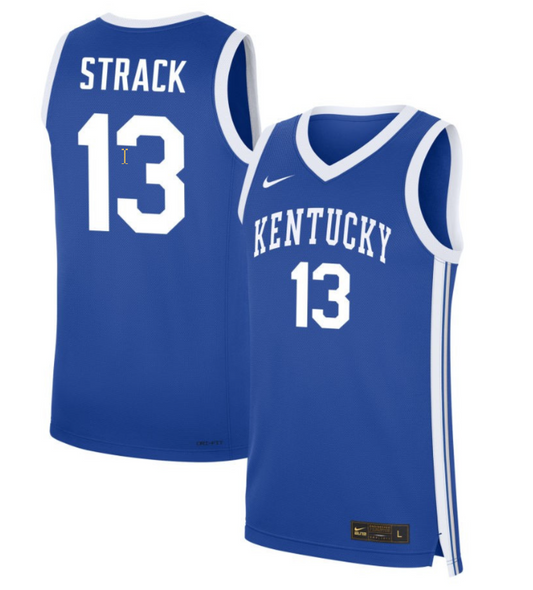 Collin Chandler Jersey #5 Kentucky Wildcats NIL Basketball Royal