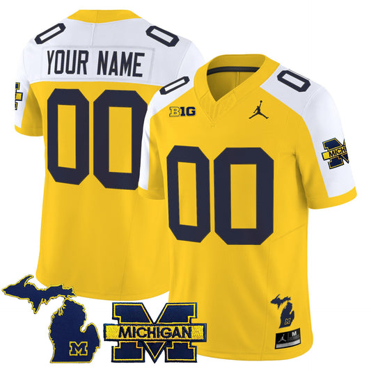 Cowboys Aggies College Football Split Vapor Limited Custom Jersey Stitched