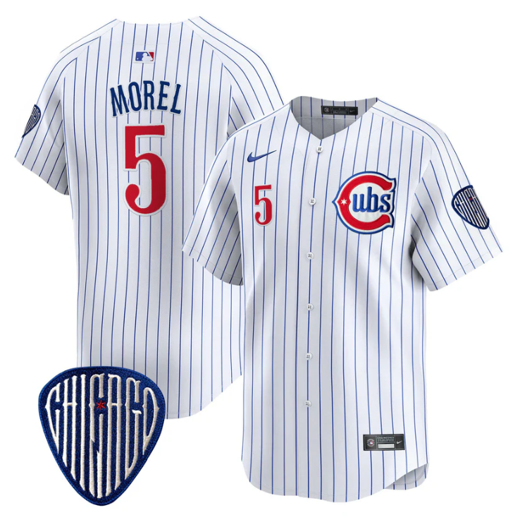 Dansby Swanson Jersey #7 Chicago Cubs Blue Alternate Vapor Premier Limited Stitched Pinstripe