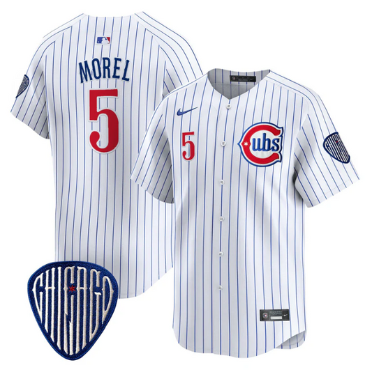 Dansby Swanson Jersey #7 Chicago Cubs Blue Alternate Vapor Premier Limited Stitched Pinstripe