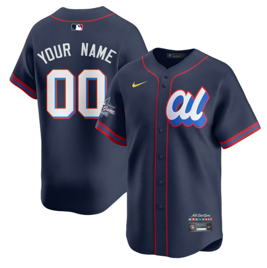 Custom American League 2025 Jersey Name, Number MLB All-Star Limited Stitched